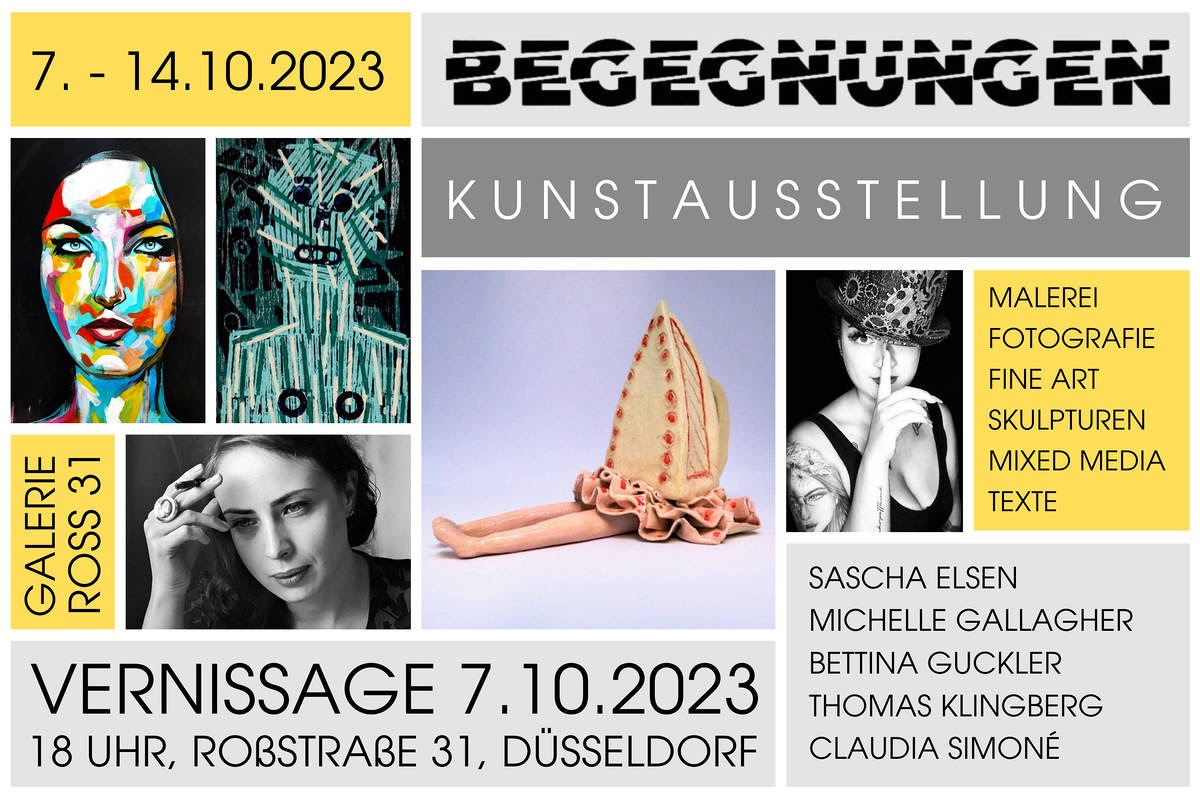 Ausstellung Begegnungen Duesseldorf Galerie Ross 31